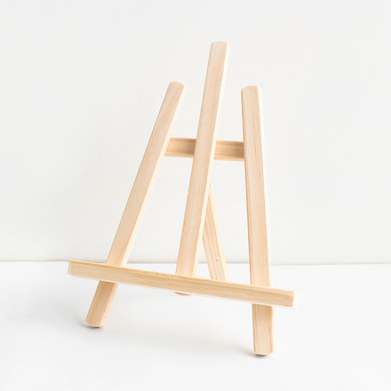 Mini Wooden Adjustable Painting Drawing Stand Easel Frame Artist Tripod Display Shelf School Student Artist Supplies: D-21X28cm