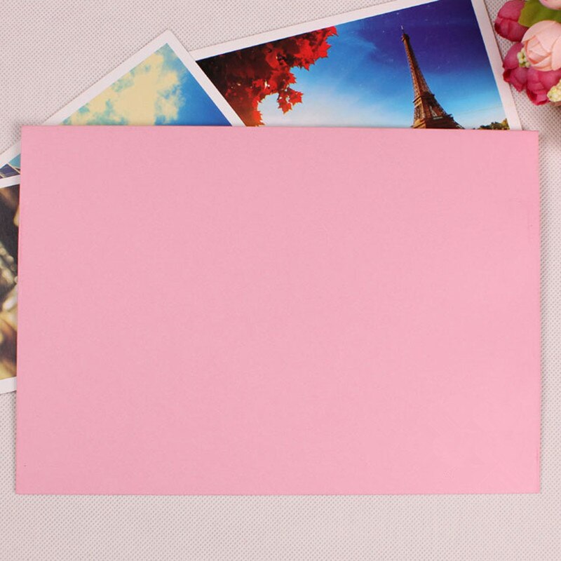 5Pcs Classic Color Western-style Envelope A5 Blank Note Storage Bag Envelope No. 7 Invitation Letter Envelope