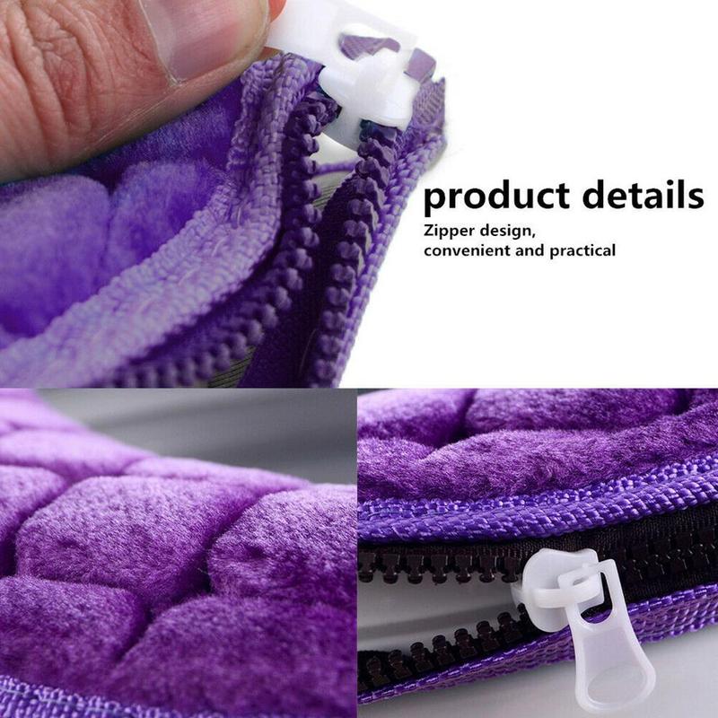 Funda cálida para inodoro de 30cm, lavable, suave, decoración para el inodoro, accesorios para el baño