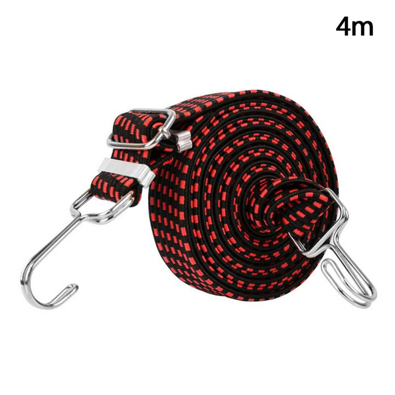Fahrrad Motorrad Bindung seil Erweiterung Verdickung Elastische elastische gepäck seil Regal seil Multifunktionale bindung seil: D 4M