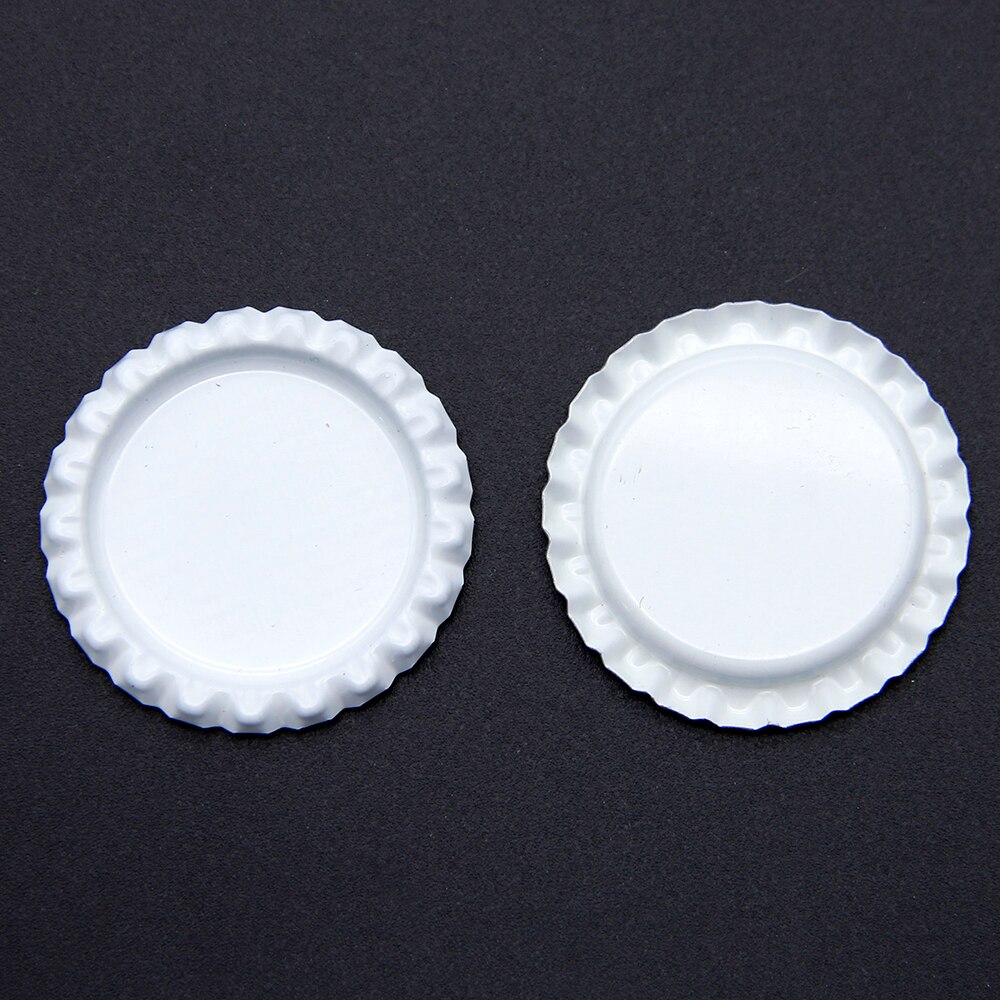 25Pcs Geometrische Patronen Ronde Vorm Fles Cap, DIY Handgemaakte Materialen Voor Maken Projecten, 25Yc2156: 1012897019