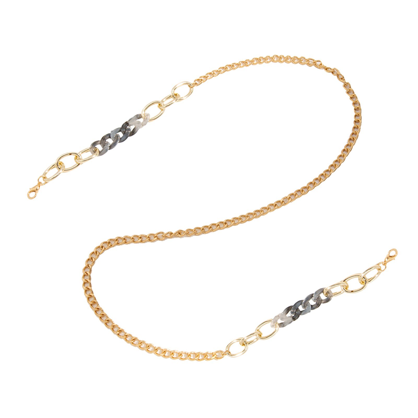 Acrylic Mask Hanging Rope Face Mask Lanyard Storage Hook Handy Convenient Holder Rope Antilost Antidrop Glasses Rope: Gray