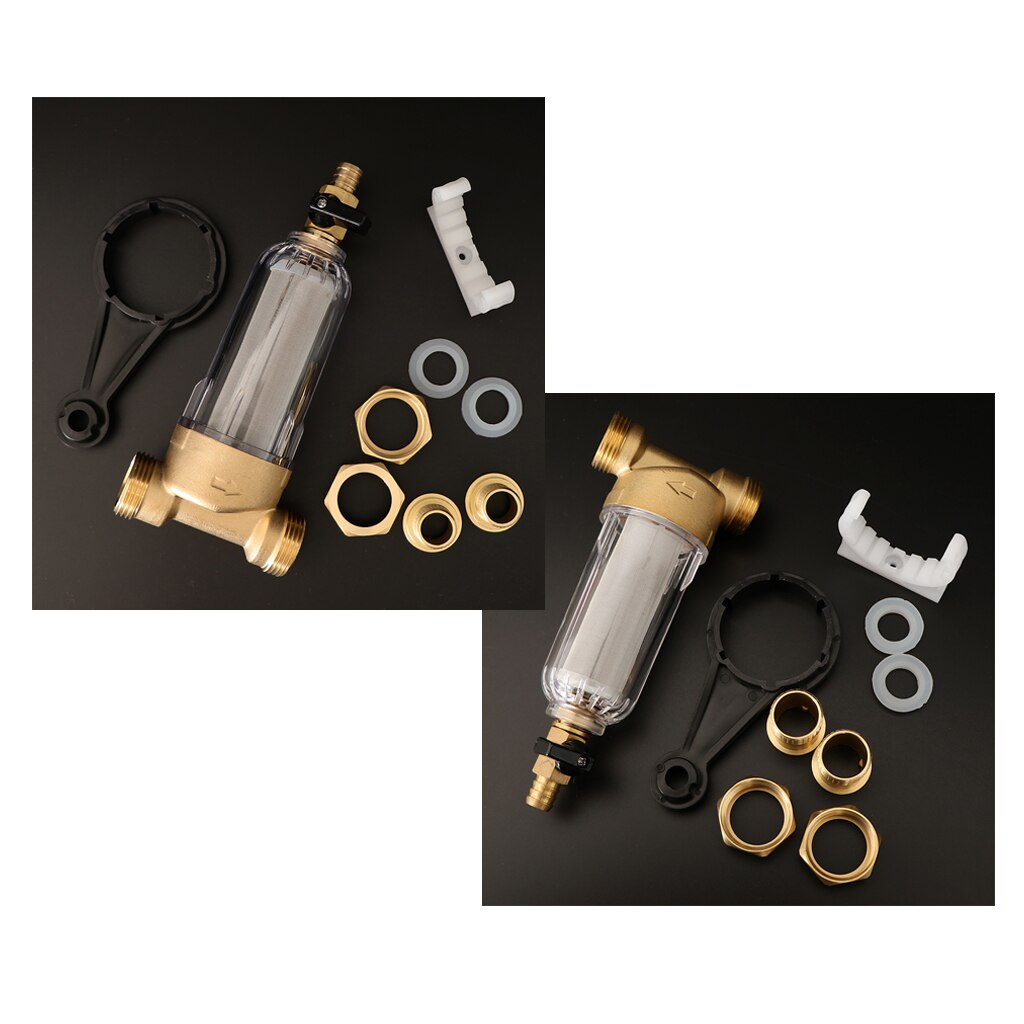 Reusable Sediment Spin Down Replacement Water Pre Filter Water System Kitchen Dishwasher and Water Operated Equipment