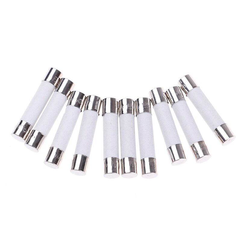 10pcs brand microwave 20A ceramic fuse 6x30mm fast-acting ultra-fast ceramic fuse
