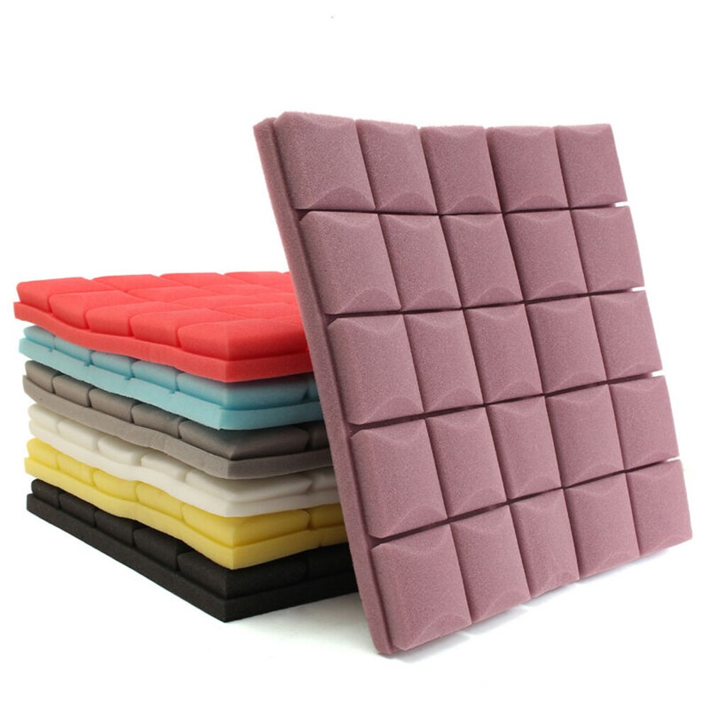 Acoustic Foam Panel Soundproof Foam Wedge Studio KTV Wall Echoes Absorption