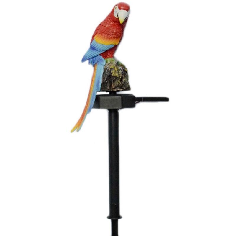 LED Solar Light Outdoor Garden Yard Light Bird Animal Shape Solar Lamp Parrot Owl Lawn Lamp Landscape Decoration Ornament Light: D