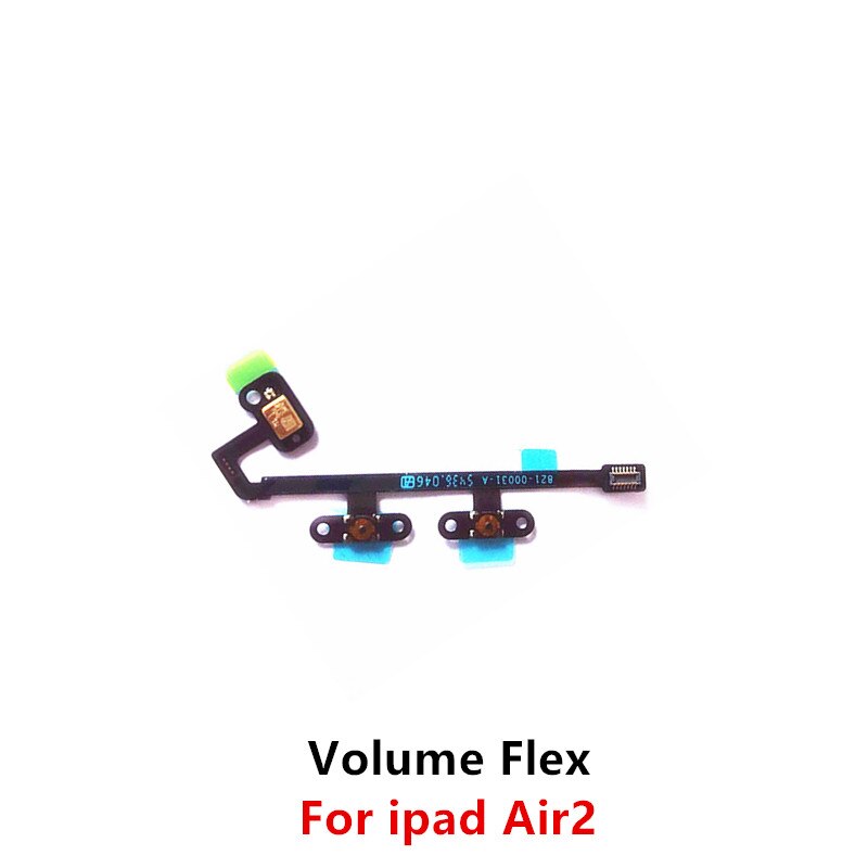 Stumm Schalter Volumen Power-Taste AUF OFF Band Schlüssel Flex Kabel Replacment Reparatur Teile für iPad Air mini 2 3 4 5: Volume For ipad Air2