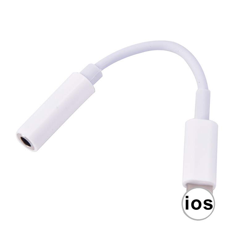 Hoofdtelefoon Adapters Voor Iphone Se 11 Pro Max 7 8 Plus X Xs Xr Lightning Naar 3.5Mm Jack Audio kabel Aux Adapter Voor Iphone