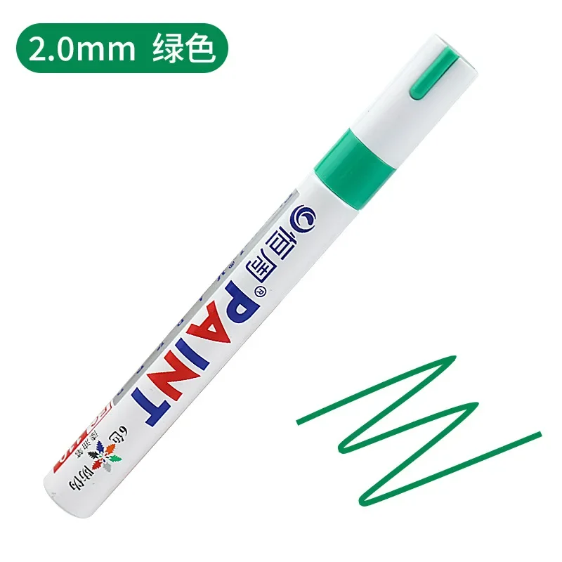 Colors White Waterproof Rubber Permanent Paint Marker Pens for Drawing Car Tire Tread Eco-Friendly Tire Painting Highlighter: Burgundy