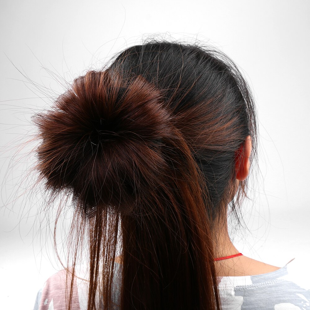 Anillo para el pelo con forma de Donut mágico para mujer y niña, accesorios para el cabello para hacer moños en el pelo, 1 unidad