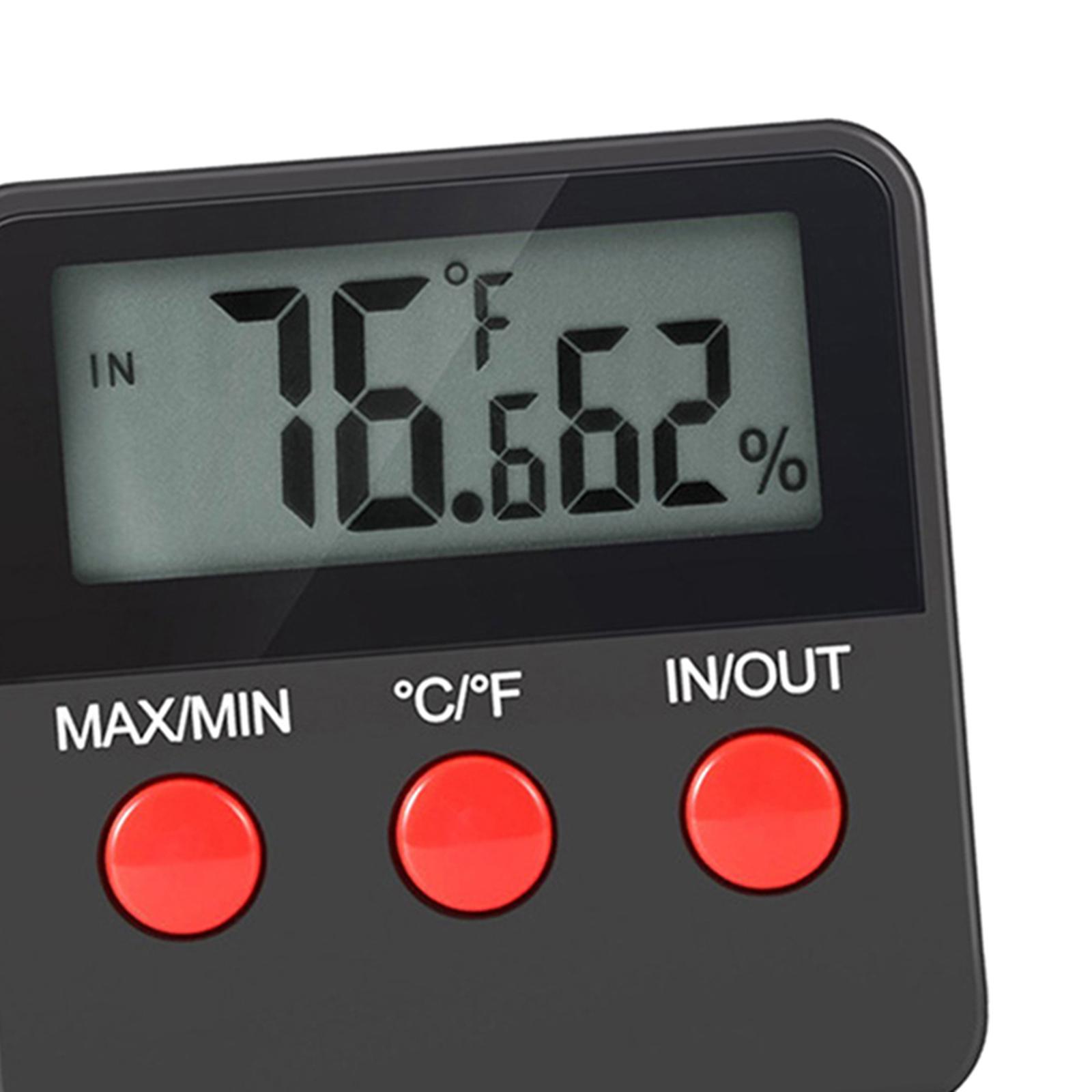 Thermomètre numérique pour Reptile et lézard, avec sonde et hygromètre pour Aquarium