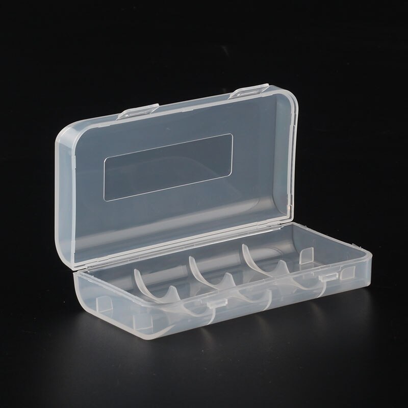Special storage box for protected 18650 lithium battery