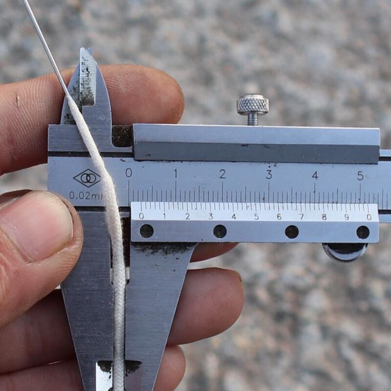 2 teile/los 39,37 zoll Lange Universal- Ersatz Baumwolle Draht Dochte Mit Metall Nadel Für Kerosin Öl Benzin Leichter Reparatur Spielereien
