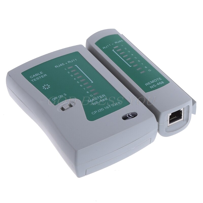 Probador de red , RJ45, RJ11, CAT5, UTP, Cable LAN, herramienta de prueba de red,