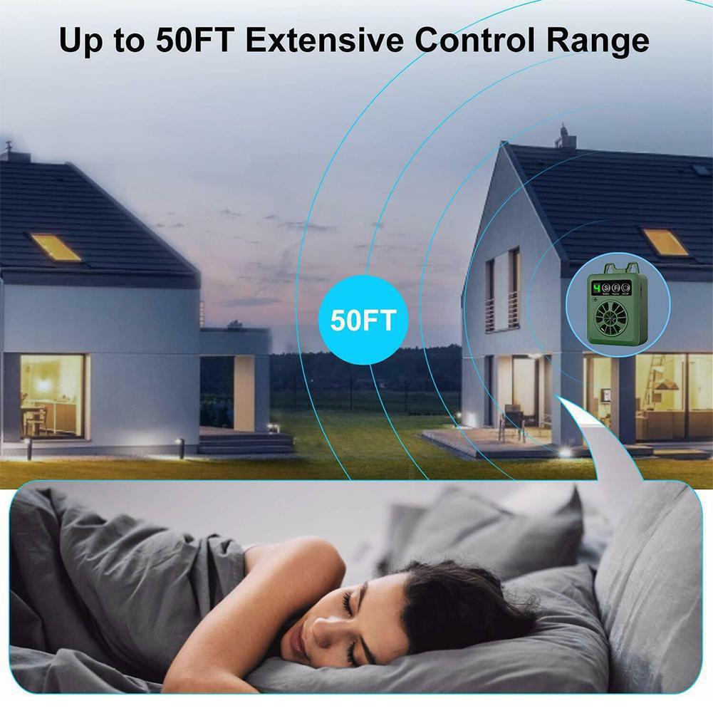 K6 Ultrasonic Anti Barking Device Anti Noise Electric Charging Trainer for Pet Dogs