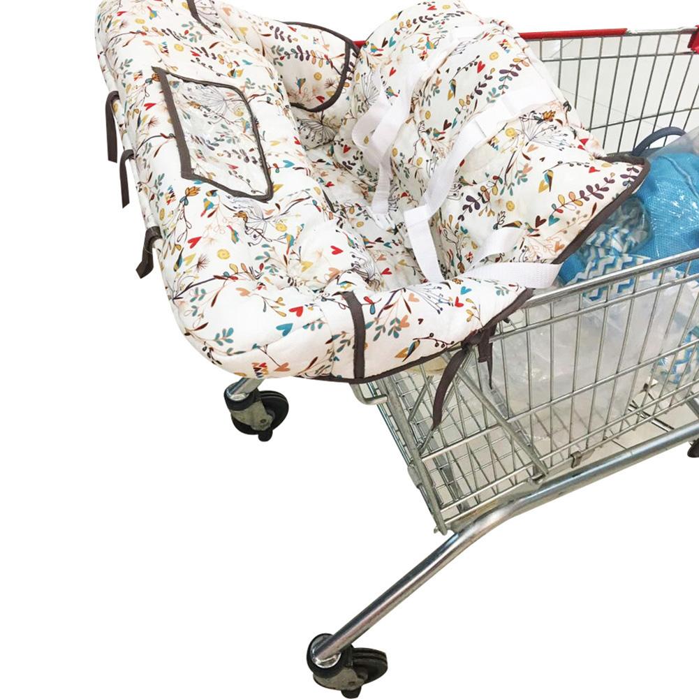 Trolley Highchair Shopping Cart Mat Cover Baby Infant Toddler Kids Cushion Supply for Household Children Baby Ornament