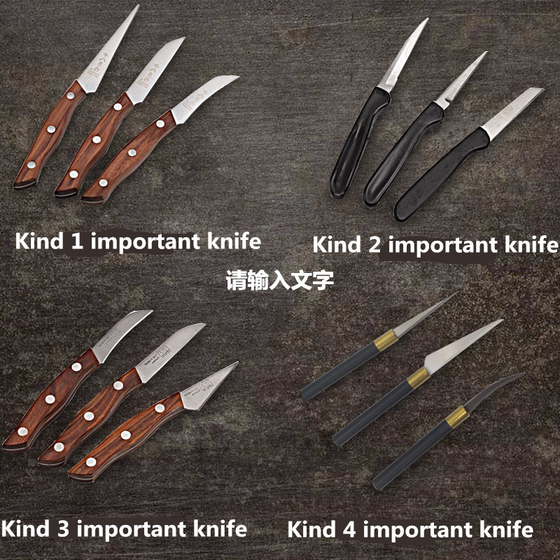 80 stks Culinaire Praktische chef Carving Tool set Fruit groente Garnering Decorateurs Voedsel Graveren Mes Art Tool Keuken Gereedschap