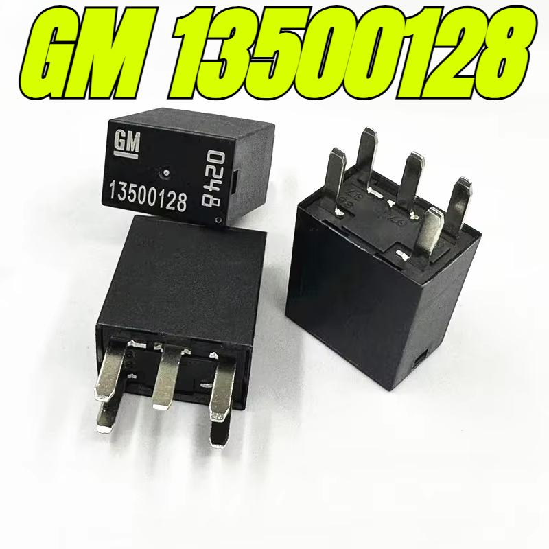 (merkeoriginal) 1 stk/parti 100%  originale ekte reléer :gm 13500128 13500128 5- pinners bilrelé forsikringsboksrelé