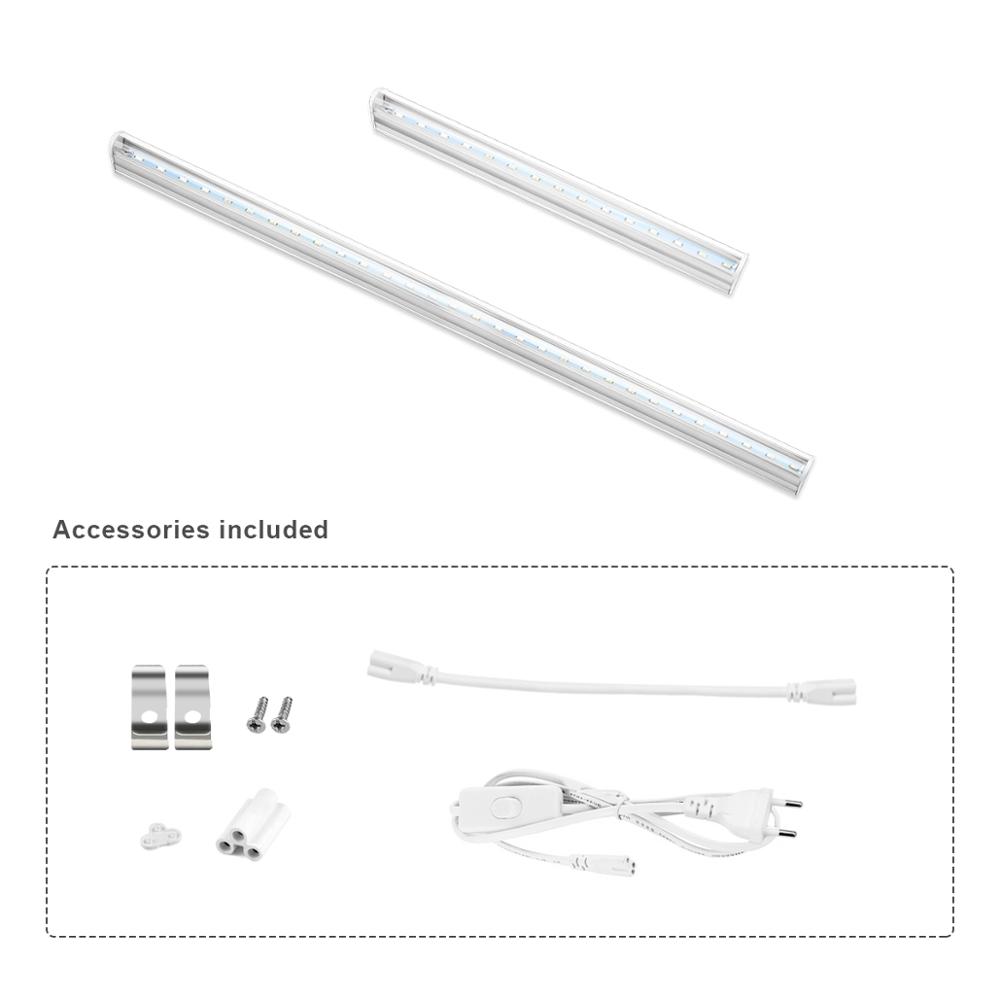 T5 LED Grow Light Tube 30cm 57cm Full Spectrum LED Lamp For Indoor Tent Plant Lighting Hydroponic System Phytolamp Growing Lamp