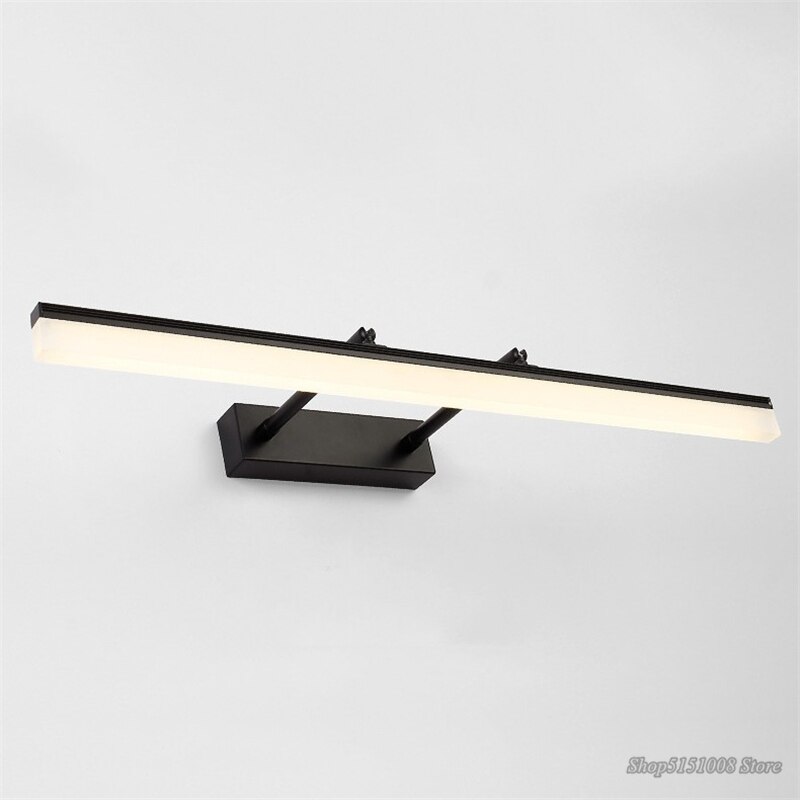 Modern Simplicity Vanity Lights Retractable Bathroom Led Makeup Vanity Table Lamp Bathroom Cabinet Vanity Mirror Light Fixture: Cold White / 62cm / 1 pcs