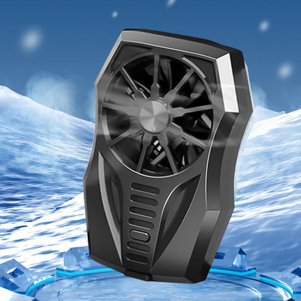 Universele GT05 Mobiele Telefoon Radiator 3 Speed Verstelbare 7 Ventilatorbladen Mobiele Telefoon Koellichaam Cooling Fans Voor Iphone Samsung huawei