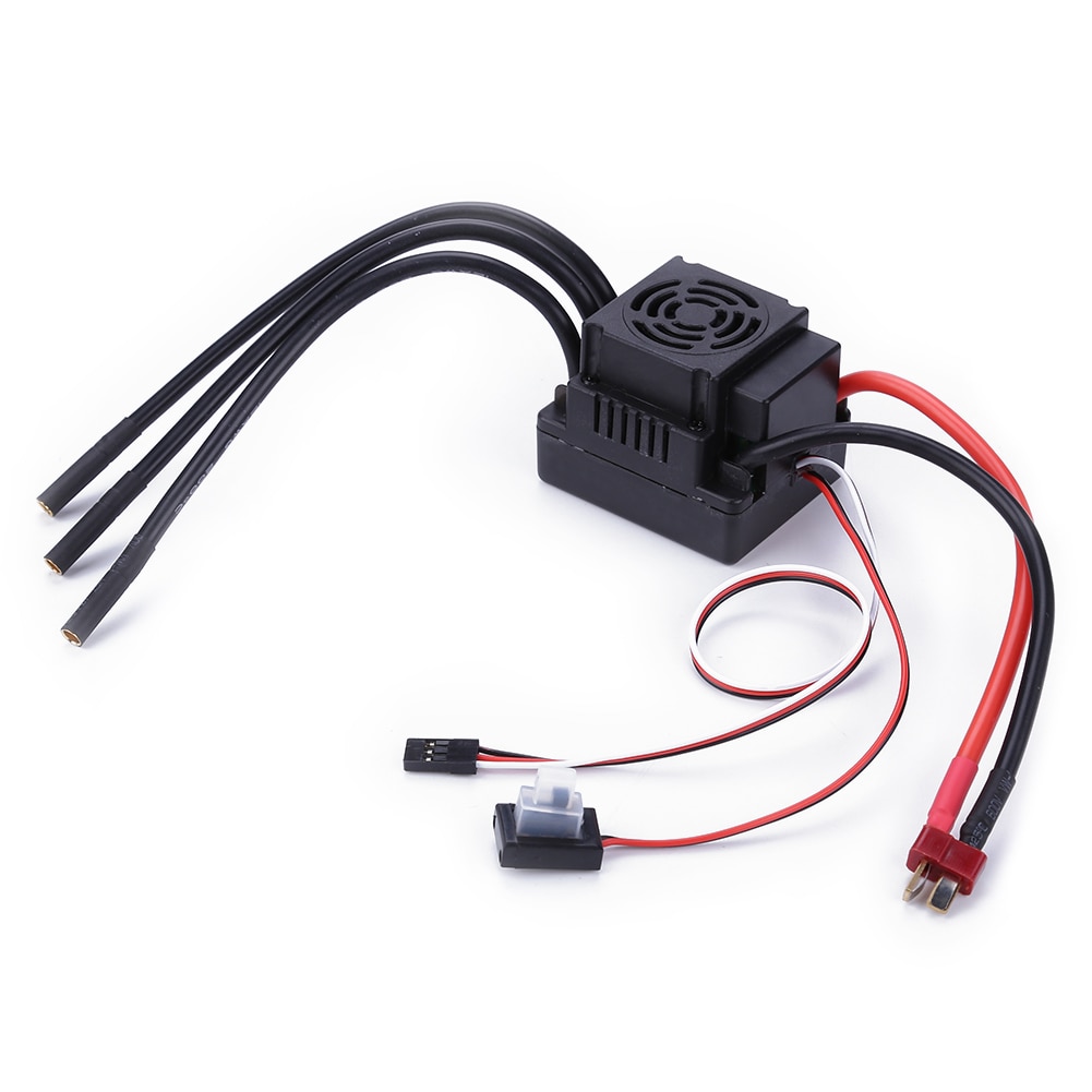 Impermeabile ESC 60A 80A 120A S-80A S-120A Brushless ESC Regolatore di Velocità Elettrico con 5.5V / 3A BEC per 1/8 1/10 1:10 RC Auto