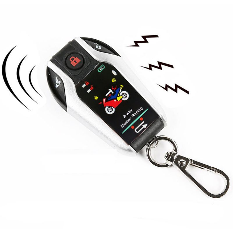 Motorsykkel toveis alarm motorsykkel  dc 12v tyverisikringssystem start alarmer universell fjernalarmalarmer  c45