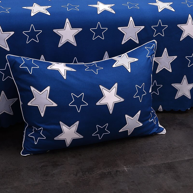 1Pc Leuke Cartoon Print Kinderen Kussensloop Ritssluiting Afneembare Wasbare Kussen Cover Home Slaapzaal Vier Seizoenen Kussensloop: color 5-40x60cm-1pc