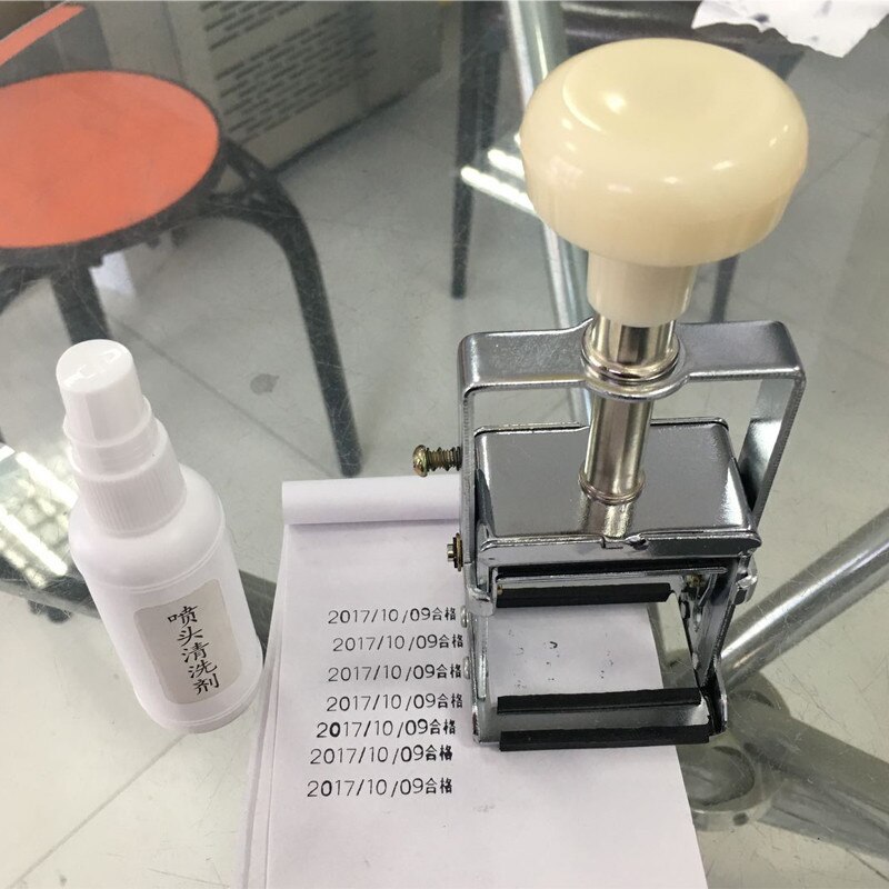 Manually Adjustable Production Date Expiration Date Code Printing Machine on Food Plastic Bag Label Code Printer Inkjet Printers