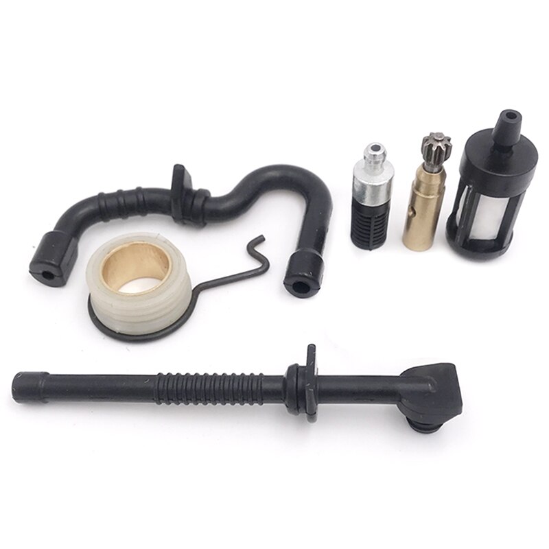 Oljepumpe snekkedrev drivstoffoljefilter slangesett for stihl  ms 180 170 ms180 ms170 018 017 motorsag deler 11236407102