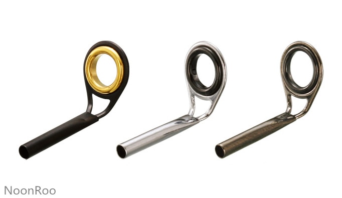 Mkt tip top  #5 /#4 zwarte visgerei gids 5 maten vishengel onderdelen reparatiegids 20 stuks