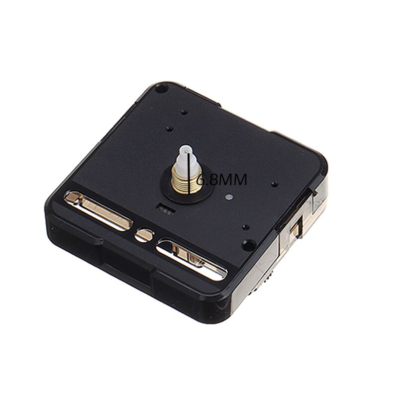 1 Set Quartz Clock Movements Kit Silent Wall Clock Movements Mechanism with Black & Red Hands DIY Clock Repair Parts