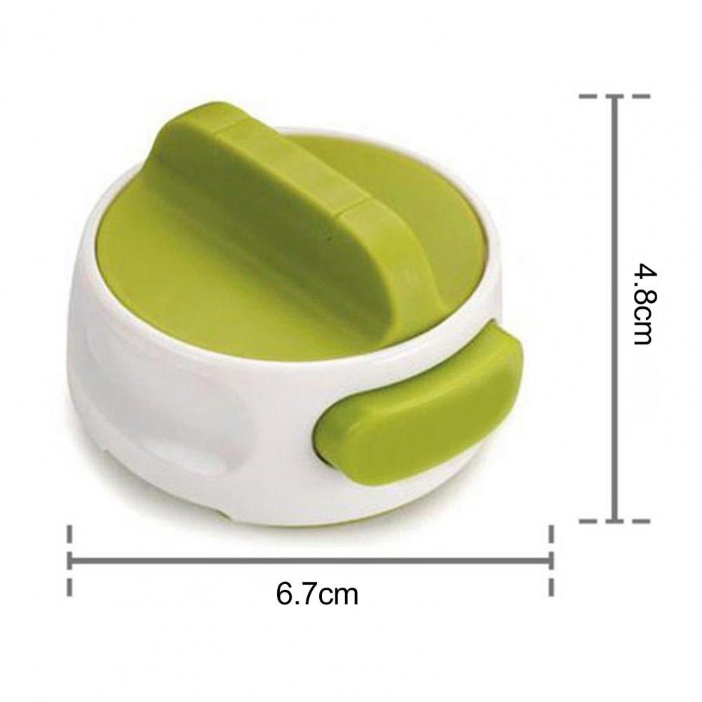 Abridor de latas Manual portátil, herramienta de cocina compacta para abrir latas de cerveza, tarro abierto de seguridad, fácil de girar