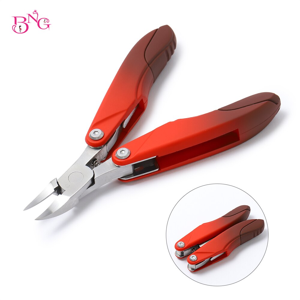 3in 1 Chiropody Podiatry For Nail Ingrown Feet Toe Nail Clippers Trimmer Cutters Paronychia Nippers Stainless Steel: orange