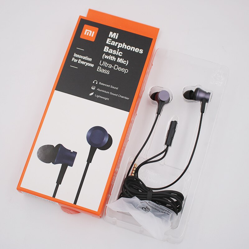 Căști xiaomi piston 3 mi fresh 3.5mm căști intraauriculare cu microfon pentru mi note 10 cc9 x2 f2 pro redmi 8a 9c note 8 8t 9 pro max 9s: Negru