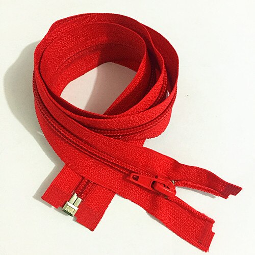 1 pcs metal scheiding rits nylon spoel rits 27.5 &quot;70 CM clothin: Rood