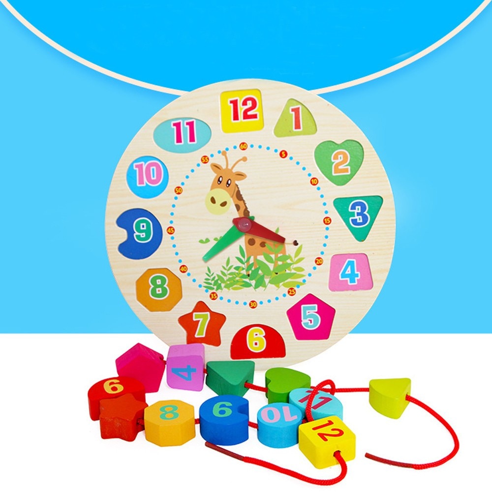 Educatieve Houten Klok Puzzel | Met Cijfers | Peuter & Kleuter Holland