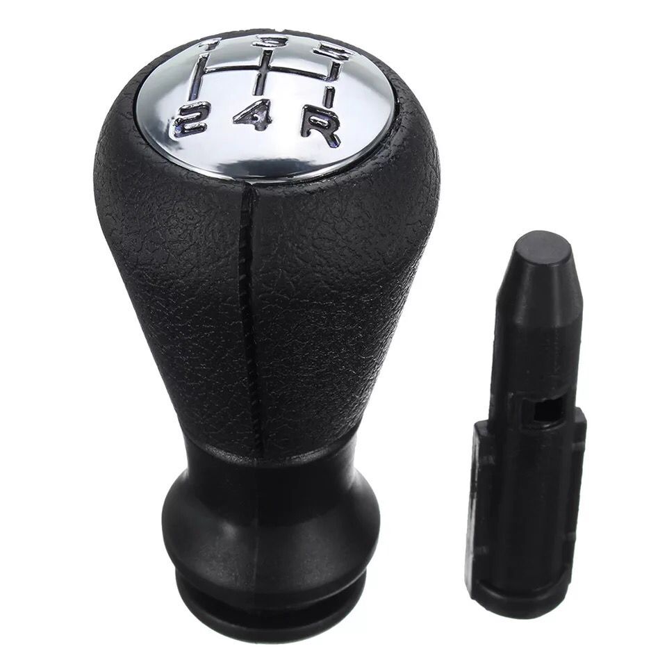 Car Gear Shifter Knob Leather Stick Car Gear Shifter Manual 5 Speed Shift Lever For Peugeot 106 206 306 406 407 107 207 307: A
