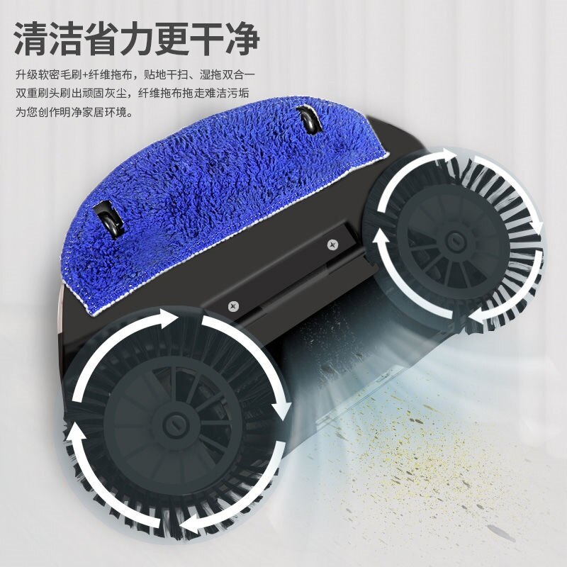 Zimmer Teppich Hand drücken Kehrmaschine Reinigung Besen Edelstahl Hand drücken Kehrmaschine Pinsel Boden Stofzuiger Haushalt Artikel DF50HPS
