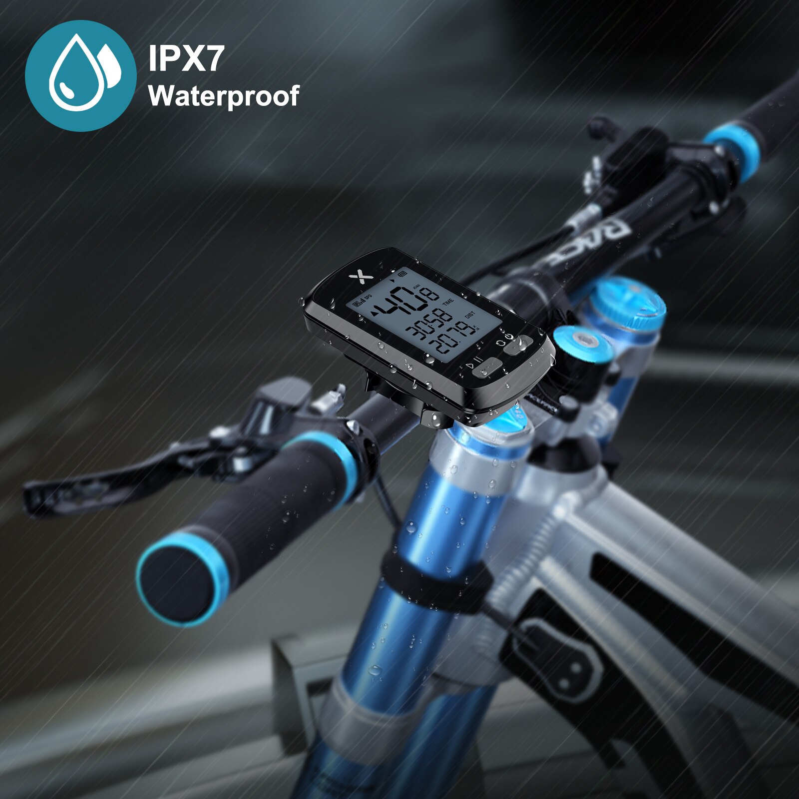 XOSS G/G+ Bike Computer Wireless GPS Speedometer Rainproof Road Bike MTB Bicycle Odometer Bluetooth ANT+ With TOWILD CL600 light