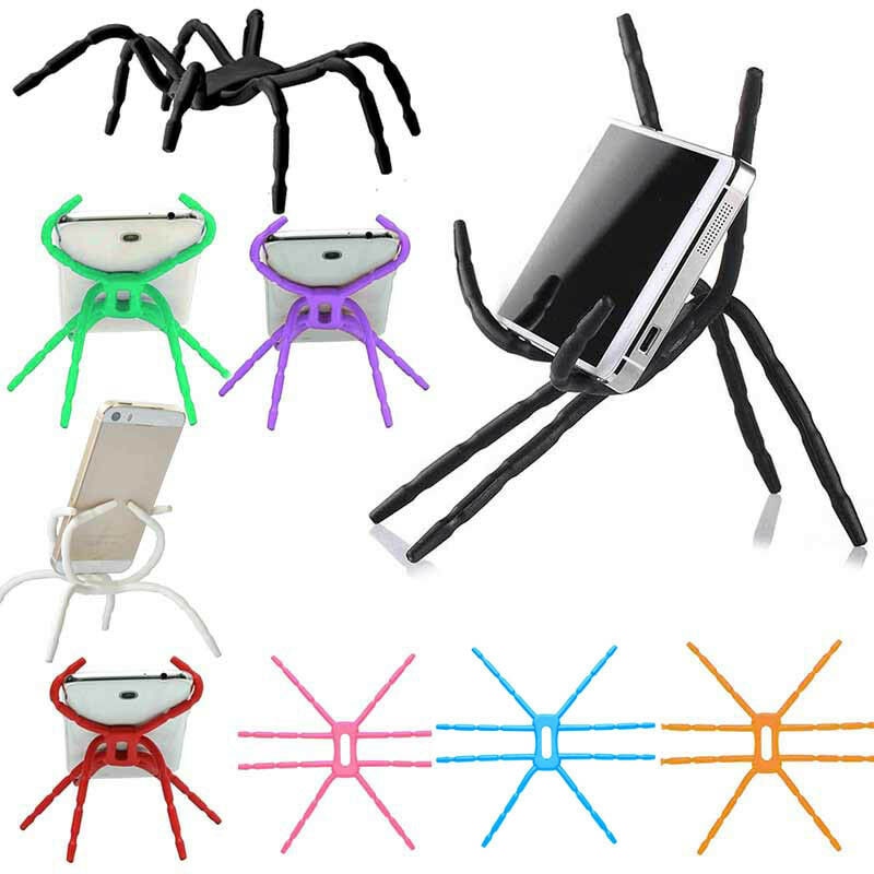 Spider Mobile Phone Holder Universal Car Desk Cell Phone Holder Lazy Bracket Mount Stand Holder for Iphone Xr