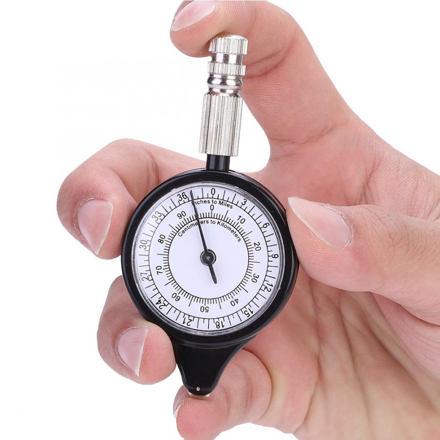 2 in 1 Mini Outdoor Map Measurer Compass Accurate Distance Caculator Mapping Tool Metal Pointer Multifunctional Tool compass