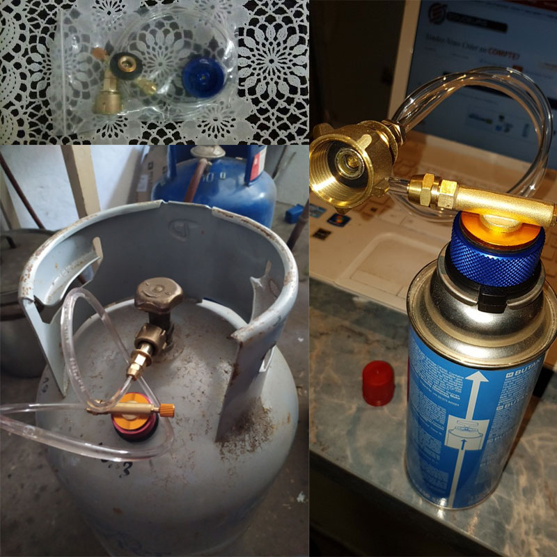 Jeebel draussen Gas Nachfüllung Adapter Camping Herde Ventil Propan Panzer Nachfüllung Adapter Nachfüllen Gas Zylinder für Gas Herde Brenner