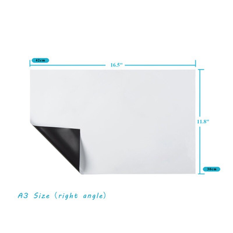 Soft Magnetic Whiteboard Sticker Fridge Magnets Presentation Boards School Message Boards Writing Escolar Dry Erase White Board