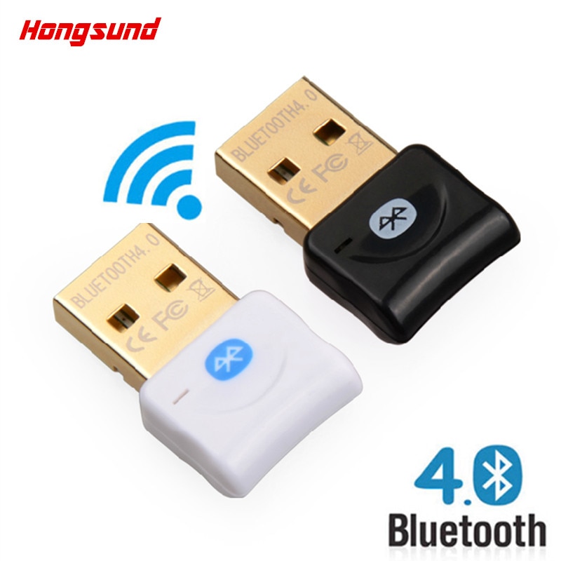 Hongsund Draadloze USB Bluetooth Adapter V4.0 Bluetooth Dongle Muziek Sound Receiver Adaptador Zender Voor Computer PC Laptop