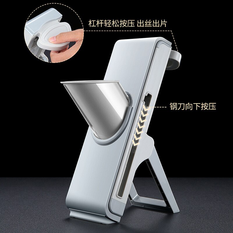 Vegetable cutting artifact kitchen hand-operated vegetable cutter lever lemon slicer slicer slicer slicer slicer meat slicer