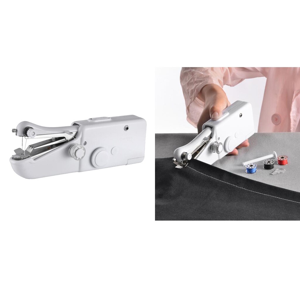Mini Smart SEWING Machine Electric Stitch Hand-held Home Travel Tailor Sew Tool