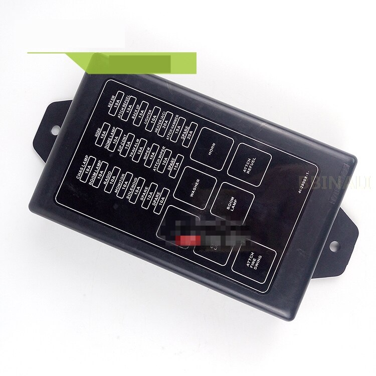 Cubierta de caja de fusibles para excavadora, accesorios para CATERPILLAR CAT 320, 312, 320V2, V1 330