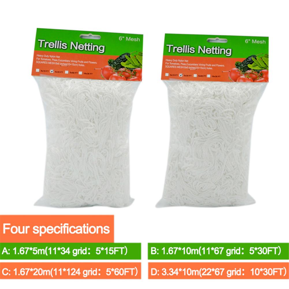 Trellis Netting Polyester Plant Climb Trellis Netting Support Space Saving Plant Climbing Net Gardening Accessories