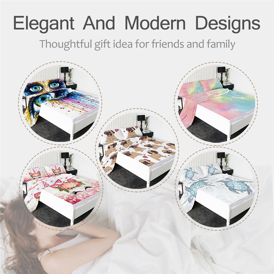 chaos przez brizabazar pościel kolorowe czaszki płaski arkusz galaktyka Mandala gotyk prześcieradło zestaw z poszewką wszechświat pościel 4 sztuk